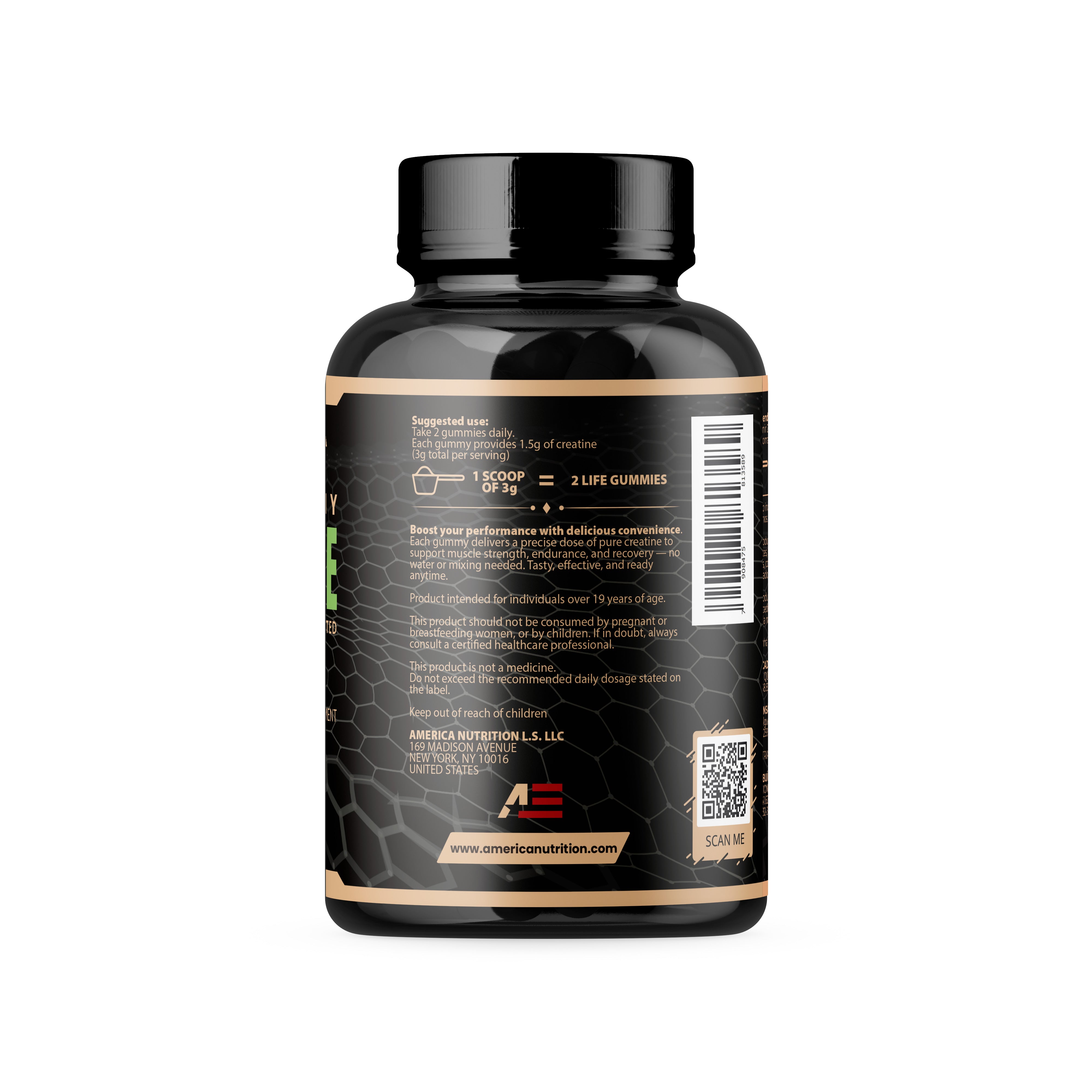 Life Gummy - Creatina em Gomas